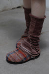 Vitelli leg cover FW22_LFT_002 gray coffee